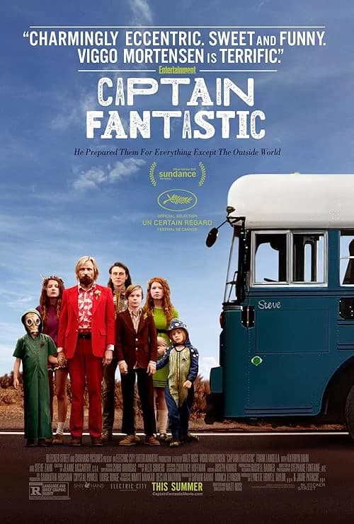 Captain Fantastic film posteri