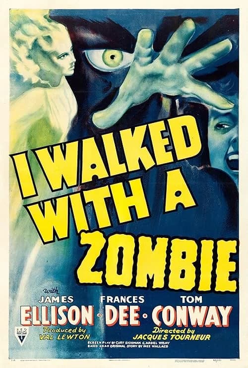 I Walked with a Zombie film posteri