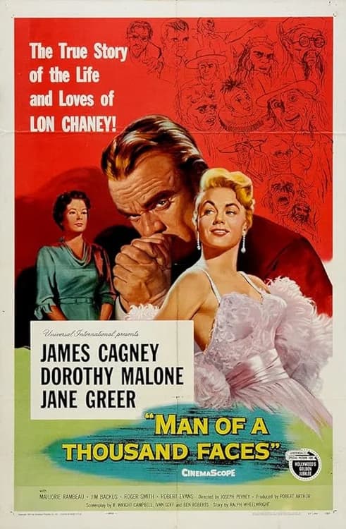 Man of a Thousand Faces film posteri