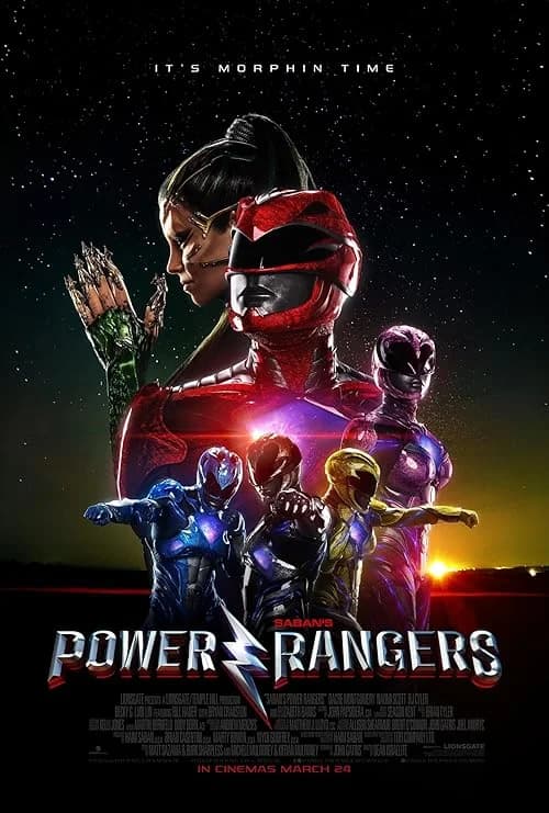 Power Rangers film posteri