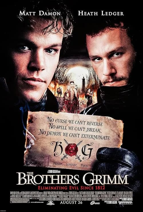 The Brothers Grimm film posteri
